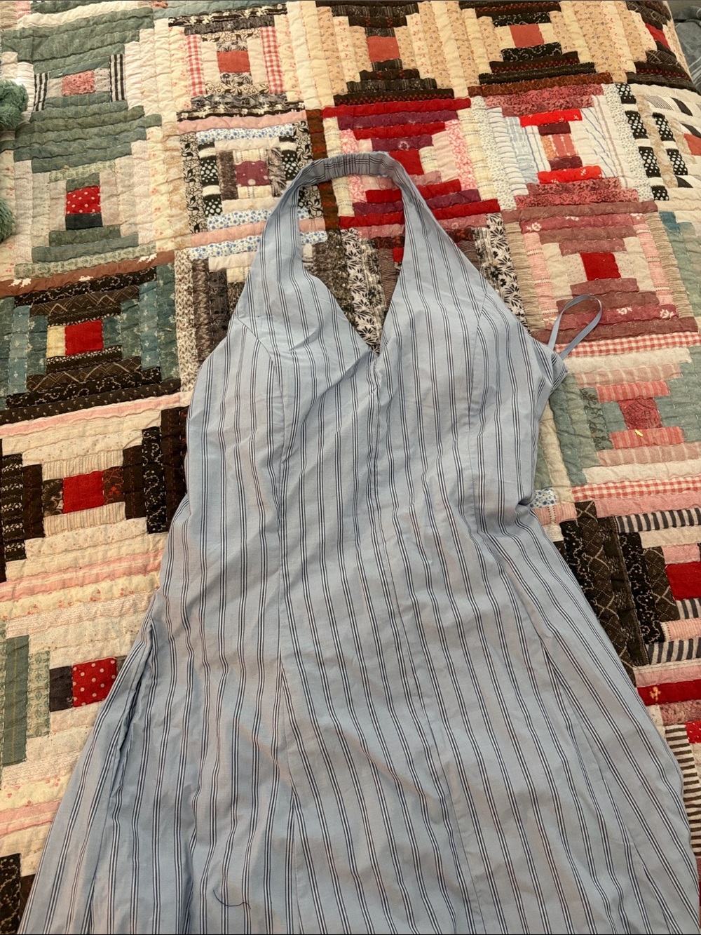 Lucky Brand maxi halter dress